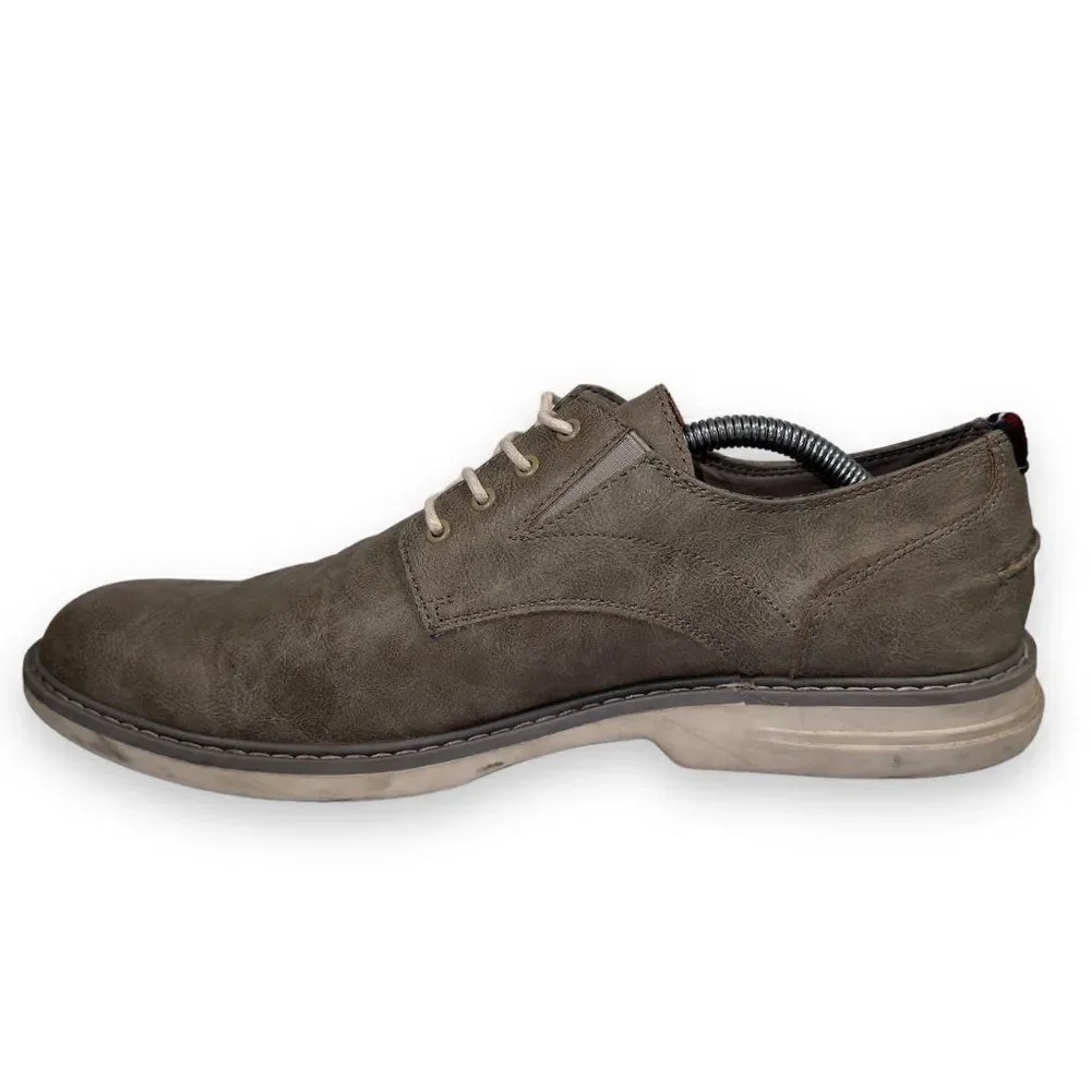 Ben Sherman Countryside Derby Plain Toe Oxford Grey BNMS20018‎ Men's 11